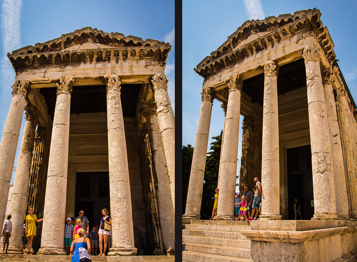 Храм Августа в Пуле